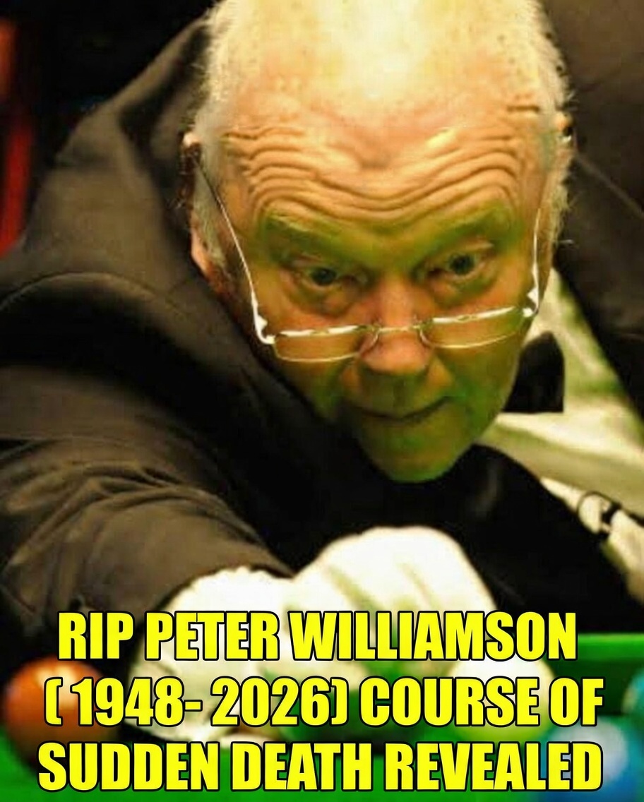 A Legend Behind the Baize Has Left Us. Peter Williamson, a World ...